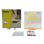 LED Light-Up Writing Board Markers – Kids Acrylic 8x8