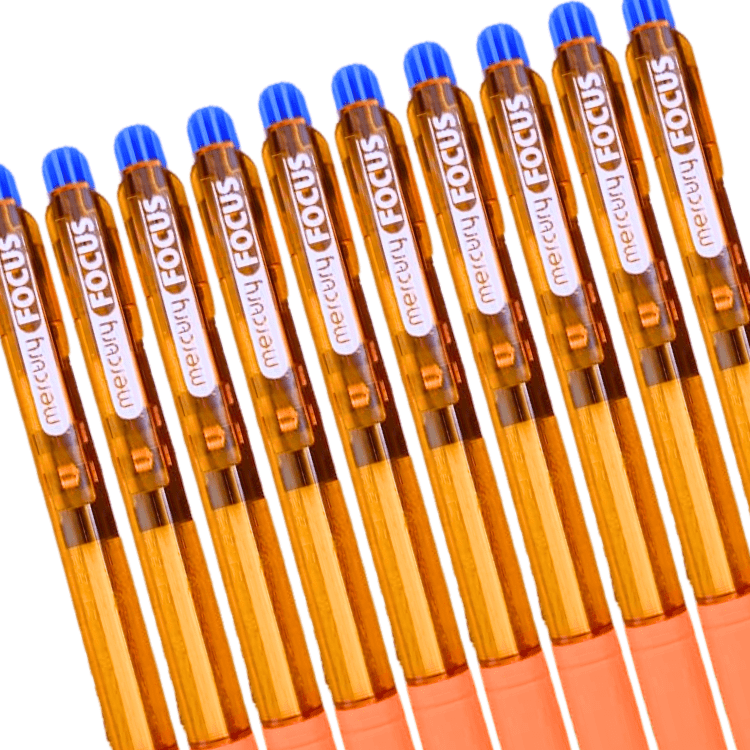 Mercury Focus Ballpoints Pack 10 – Smooth Writing Pen