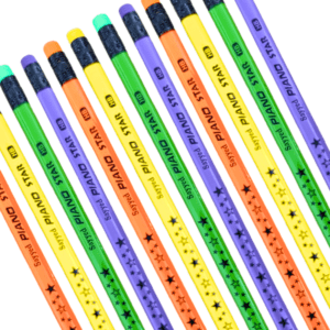 Piano Star Lead Pencils Pack 12 – Smooth Writing School