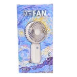 Portable Mini Hand Fan USB Rechargeable 2 Speed Summer