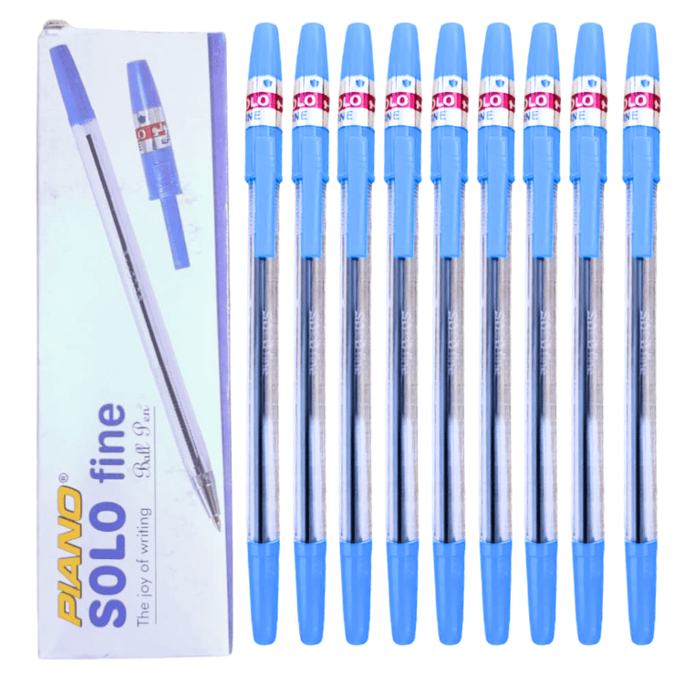 Piano Solo Fine Ballpoints Pack 10 – Smooth Writing Pen