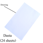 Dasta Paper Sheets 24 – Urdu English Math Drawing Exam