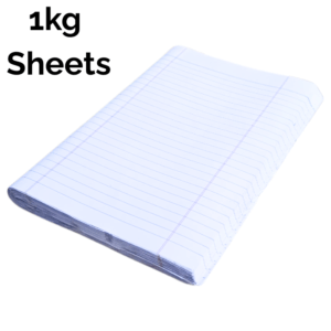1KG Urdu Loose Paper Sheets Writing Practice Border Lines