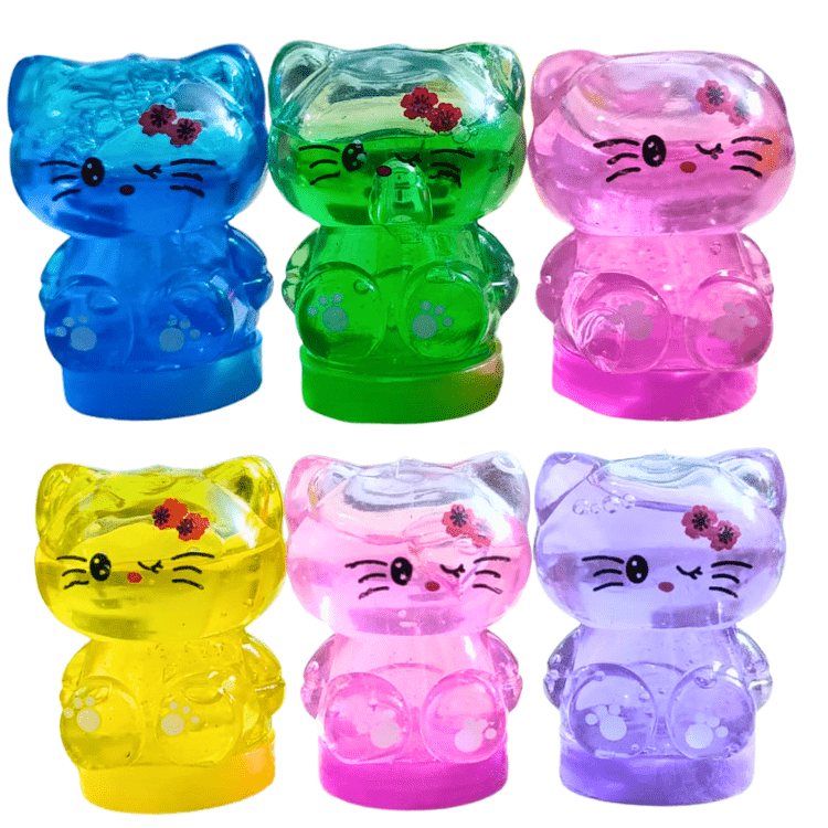 Kitty Jelly Magic Slimes Pack of 6