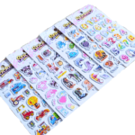 cute 3d puffy foam stickers pack of 6 colorful kids stickers