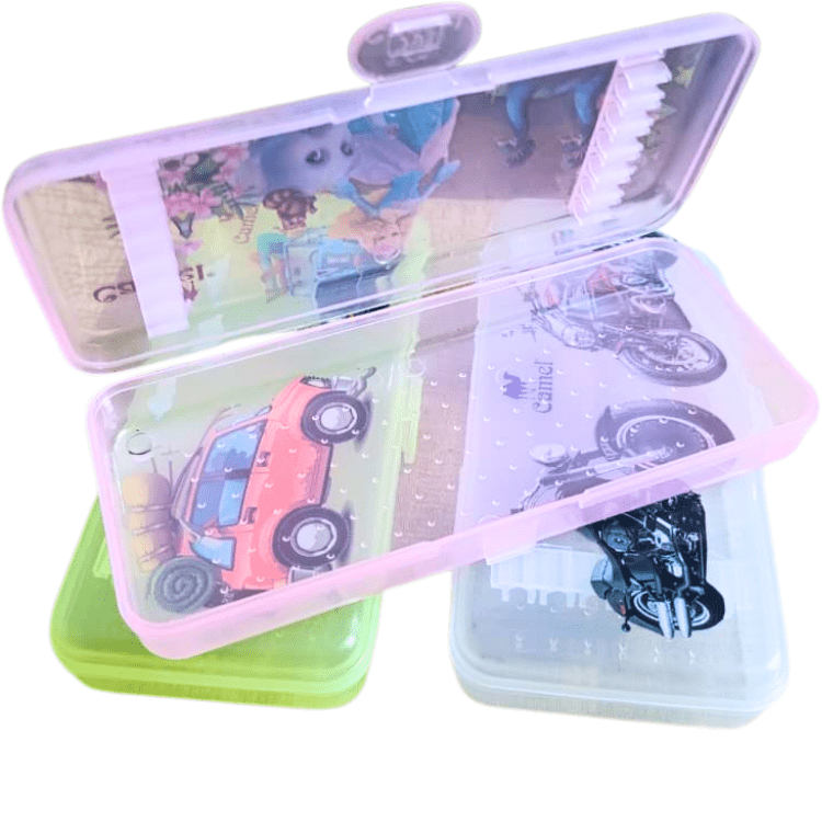 Fancy Transparent Geometry Box – Boys & Girls School