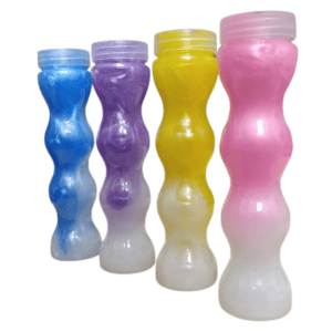 2 Tone Spiral Bottle Slime Crystal Stretchy Kids Toy