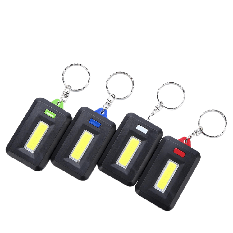 Mini COB LED Keychain 3 Modes Flashlight – Pocket Torch