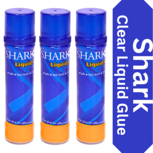 Shark Clear Liquid Glue 50ml Pack 3 – Strong Adhesive