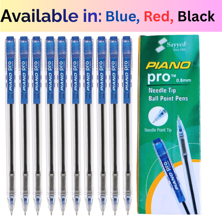 PIANO PRO BallPoint Pens Pack of 10