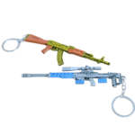 Premium PUBG Metal Gun Keychain Big Size