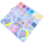 DIY Bracelet Making Kit for Girls with Beads & Charms