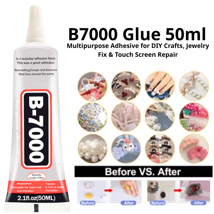 B7000 Glue 50ml – Phone Screen Jewelry Rhinestone DIY