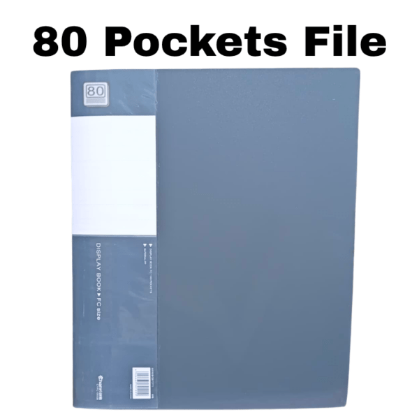 80 Pockets Chanyi FC Display Book File – Organizer