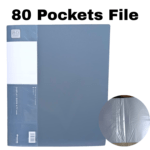80 Pockets Chanyi FC Display Book File Premium Document Organizer Office School | MR E Store - Image 2
