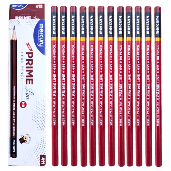 Mercury Prime HB Lead Pencils Pack of 12