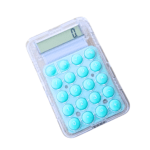 Mini Pocket Transparent Calculator – Kids School Math