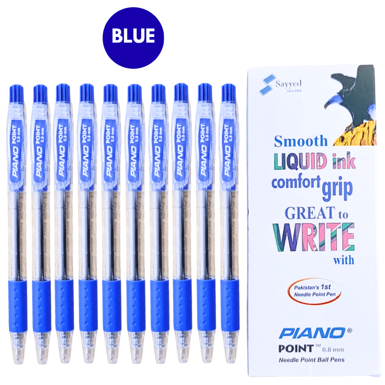 Piano Point Liquid Ink Needle Tip 0.8mm – Smooth Pen