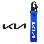 Different Car Logo Wrist Keychain Strap with Metal Ring