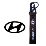 Different Car Logo Wrist Keychain Strap with Metal Ring