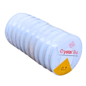 Crystal Tec 0.7mm Elastic Stretch String Cord Pack of 10