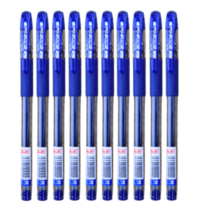Dux DX-2002 G Stick gel pens 0.7mm blue ink pack of 10 smooth writing pens