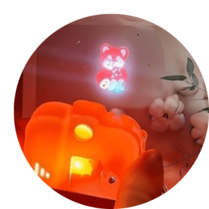 Cartoon Camera Projector Keychain Kids – Mini Toy