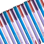 hauser-fighter-ballpoint-pens-0-7mm-smooth-writing-multicolor-pack-3-30pcs