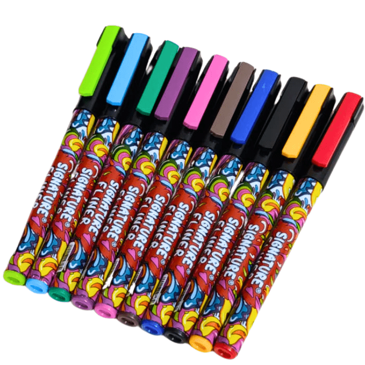 Signature Fineliner Pointers Different Colors – Fine