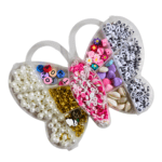 DIY Bracelet Making Kit for Girls with Pearls & Alphabet Beads
