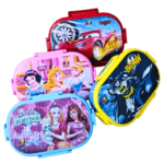 Cartoon Lunch Box Kids Leakproof Tiffin Spoon Fork