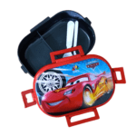 Cartoon Lunch Box Kids Leakproof Tiffin Spoon Fork