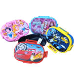 Cartoon Lunch Box Kids Leakproof Tiffin Spoon Fork