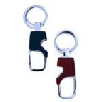 Premium Metal Keychain Holder with Clip-On Key Holder