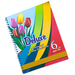 6 Subjects Deluxe Spiral Register Premium Quality Notebook