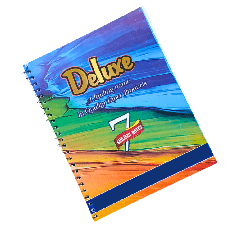 7 Subjects Deluxe Spiral Register Premium Quality Notebook