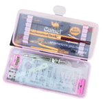 Camel Mathematical Instrument Set 11 Pieces – Geometry Box for Students - Image 3