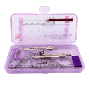 Camel Mathematical Instrument Set 11 Pieces Geometry Box