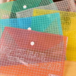 My Clear Transparent File Pack of 6 for School & Office