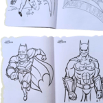 Pack of 3 Coloring Books for Boys Cartoon Art & Craft