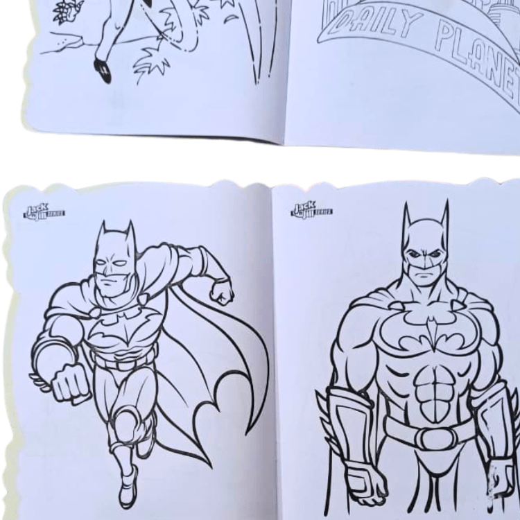 Pack of 3 Coloring Books for Boys Cartoon Art & Craft