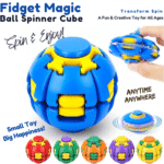 Fidget spinner rolling ball stress relief toy for kids random color