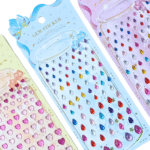 Crystal Gem Stickers Beads Pack of 3 for Kids
