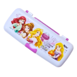 Kiku Cartoon Pencil Box Kids 2 Compartments – School