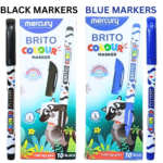 Mercury BRITO Markers Blue & Black – Premium Markers