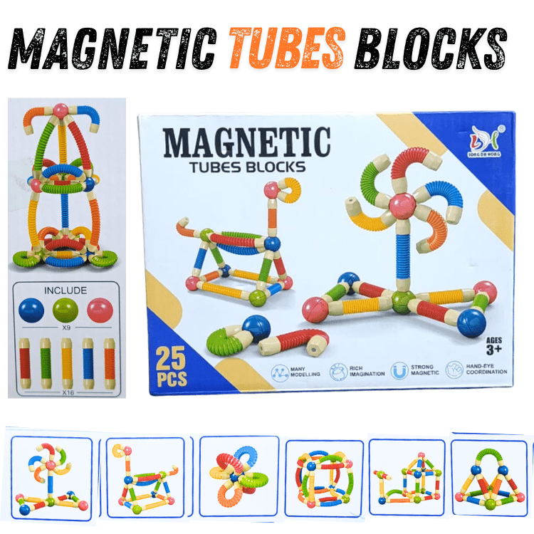 Magnetic Building Blocks Educational STEM Toy for Kids