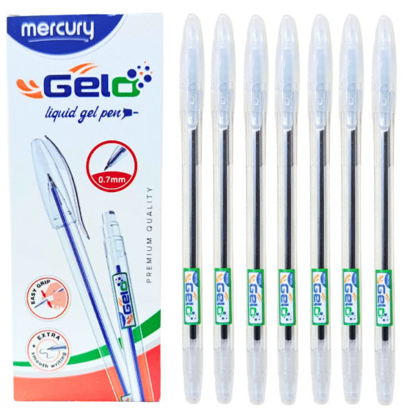 Mercury Gelo Liquid Gel Ballpoints Pack of 10