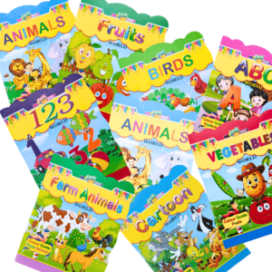 Kids Early Learning Colouring Book – ABC 123 & More