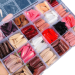 576 Pcs Artificial Nails Kit – 24 Mix Colors