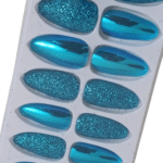 24 Pcs Artificial Nails Shiny & Matte Natural Look